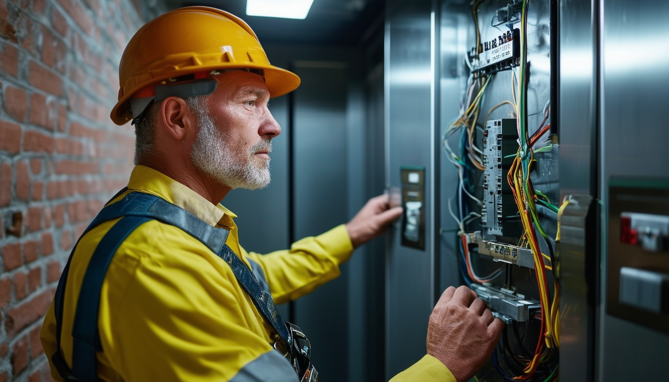 découvrez les secrets du métier de technicien de maintenance d'ascenseur : un aperçu des défis quotidiens, des compétences requises et des perspectives de carrière passionnantes. plongez dans les coulisses de cette profession essentielle pour garantir la sécurité et le bon fonctionnement des ascenseurs.